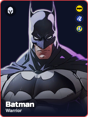 Limited Mythic Champion Batman in DC Dark Legion