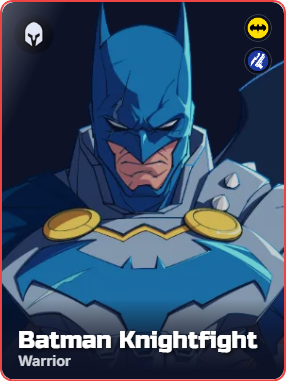 Limited Mythic Champion Batman Knightfight in DC Dark Legion