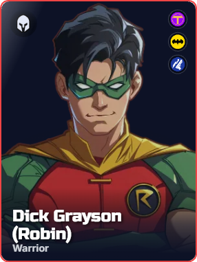 Limited Mythic Champion Dick Grayson (Robin) in DC Dark Legion
