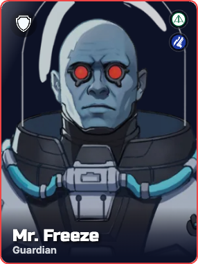 Limited Mythic Champion Mr. Freeze in DC Dark Legion